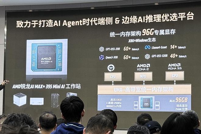 AMD高校“春雨”计划启动掏出96GB大显存AI工作站助攻端侧AI教研学与创新